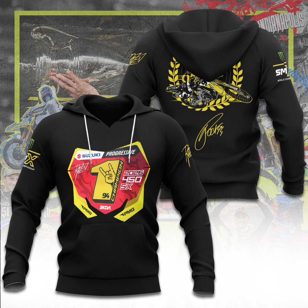 Ken Roczen 450SX Champion 2026 3D Apparel – TANTN22867