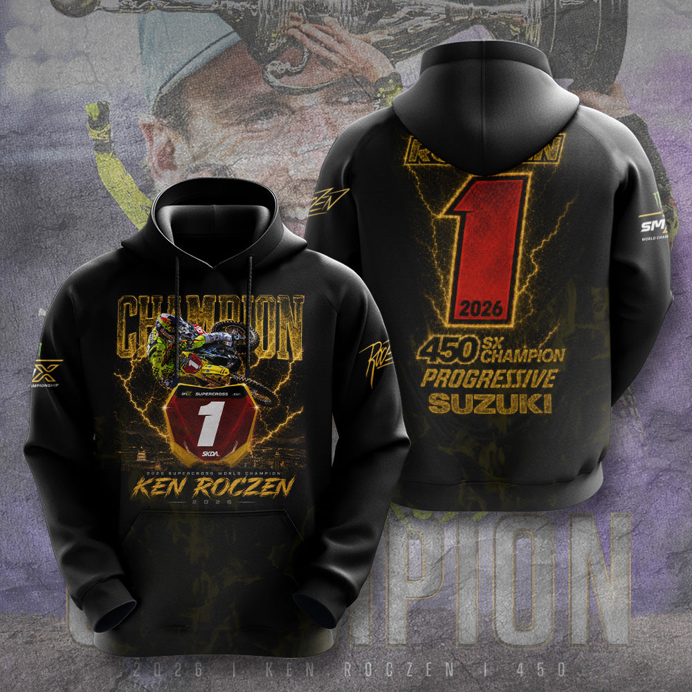 Ken Roczen 450SX 2026 Champion 3D Apparel – GNE6517
