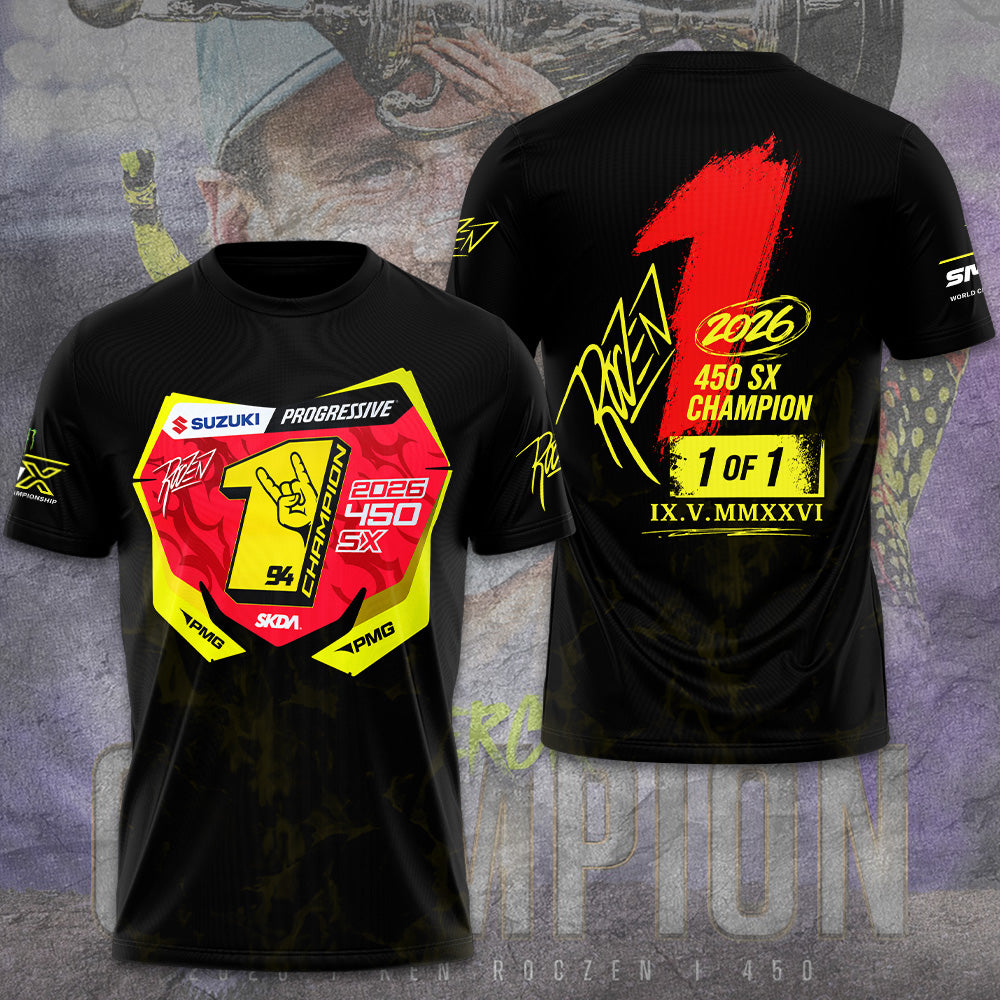 Ken Roczen 450SX 2026 Champion 3D Apparel – GNE6400