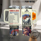 Kendrick Lamar Custom Stanley Tumbler Personalized Nutrition Facts Design