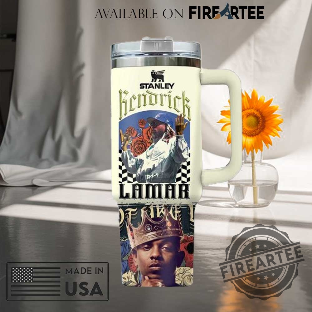 Kendrick Lamar Custom Stanley Tumbler Personalized Nutrition Facts Design