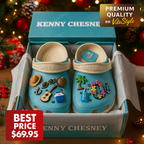 NEW Kenny Chesney Crocs Charms