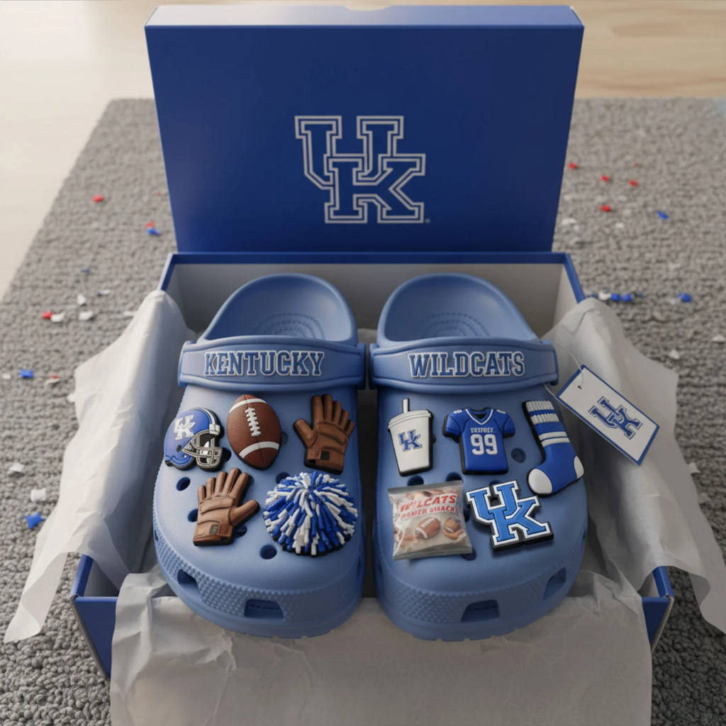 Kentucky Wildcats Croc Charms