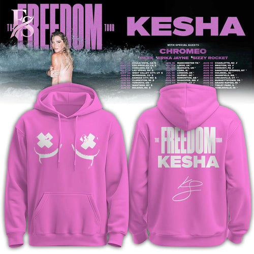Kesha The Freedom Tour 2026 Hoodie