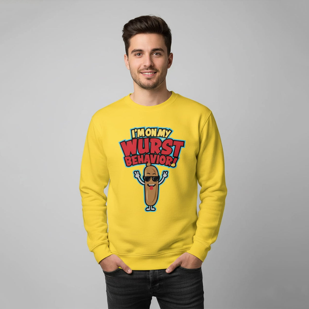 Kevin Jonas I’m On My Wurst Behavior Sweatshirt