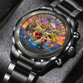 Kingdom Hearts 25th Anniversary Black Stainless Steel Watch - TMTHU7525