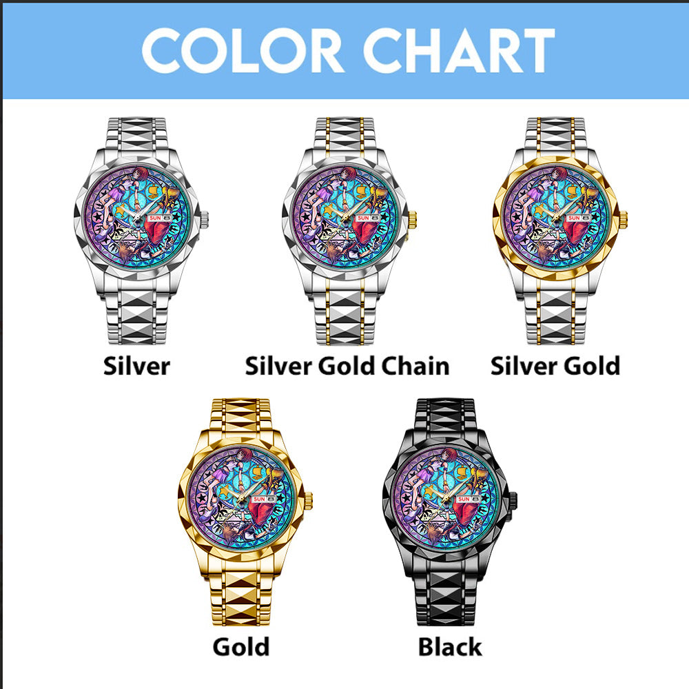 Kingdom Hearts 25th Anniversary Alloy Luxury Quartz Watch - GNE7114
