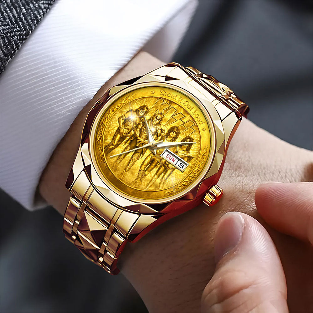 KISS Alloy Luxury Quartz Watch - MAITM14688