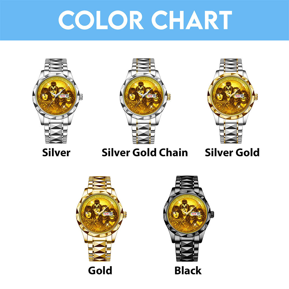 KISS Alloy Luxury Quartz Watch - MAITM14689