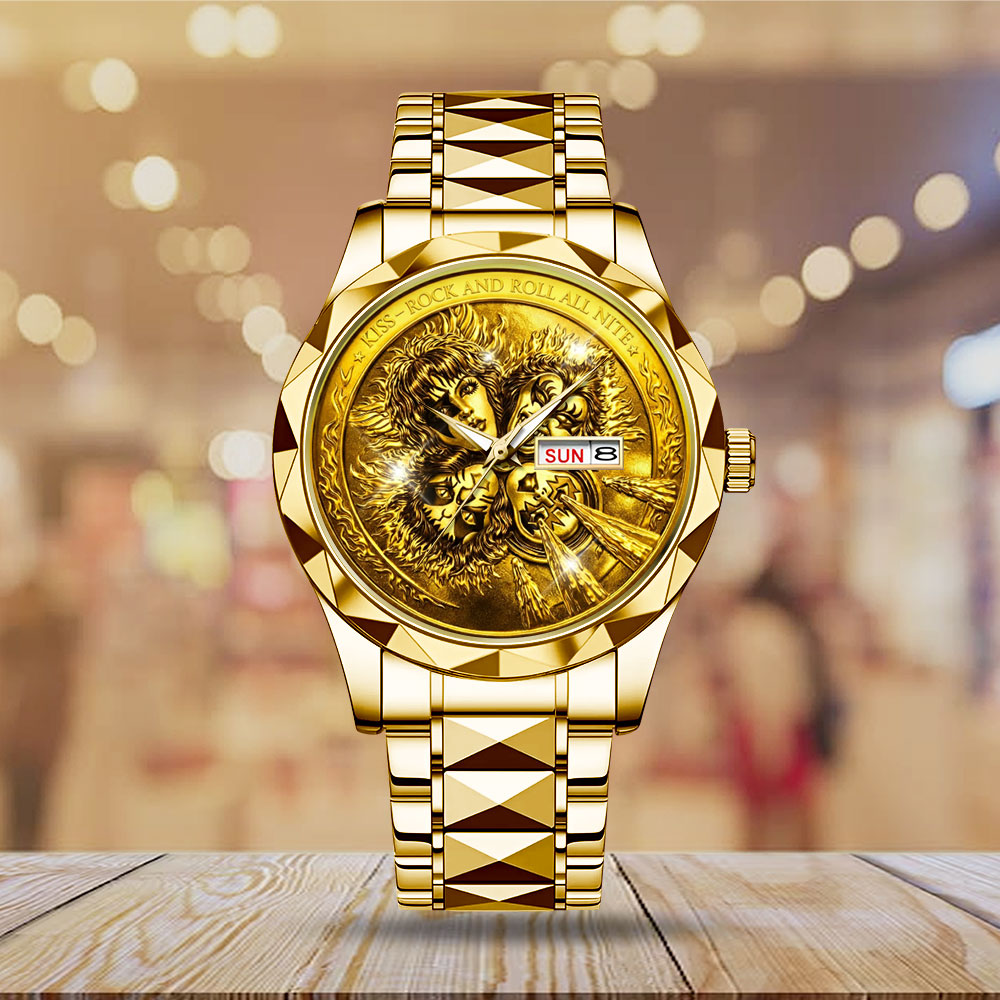 KISS Alloy Luxury Quartz Watch - MAITM14690