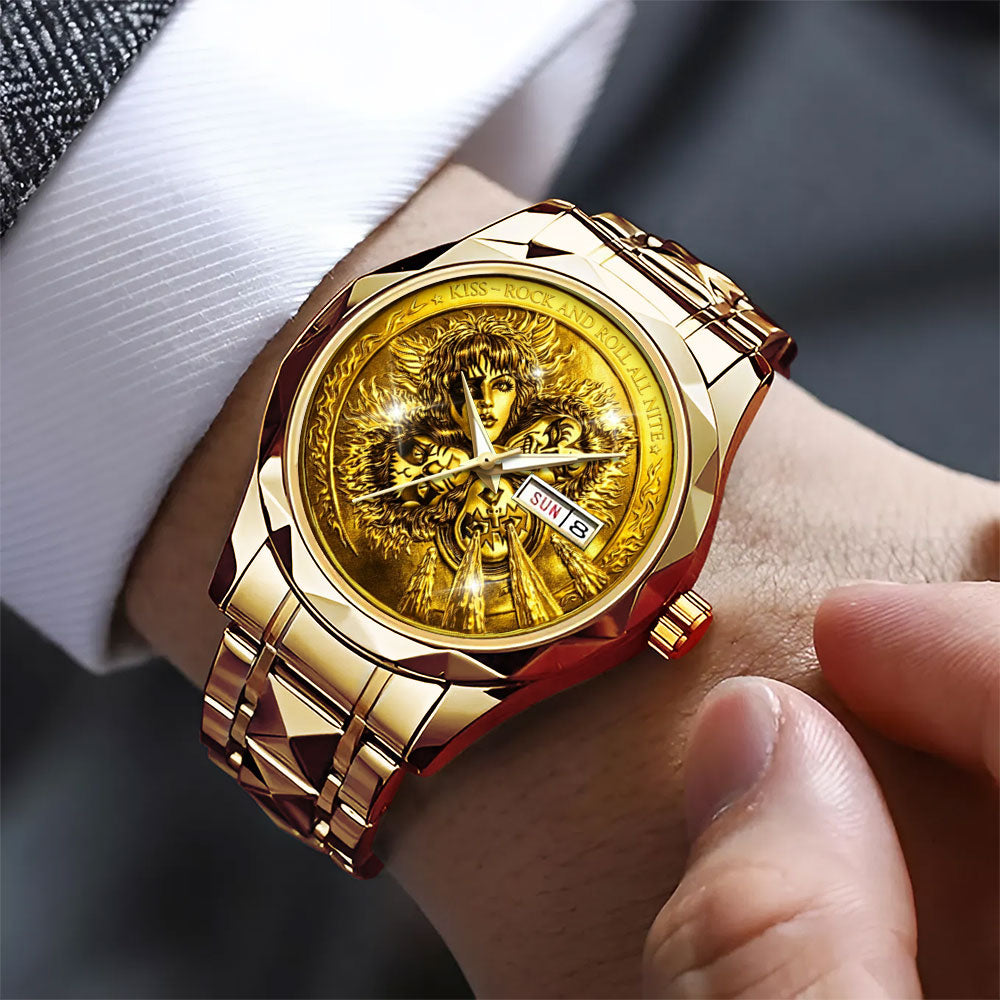 KISS Alloy Luxury Quartz Watch - MAITM14690
