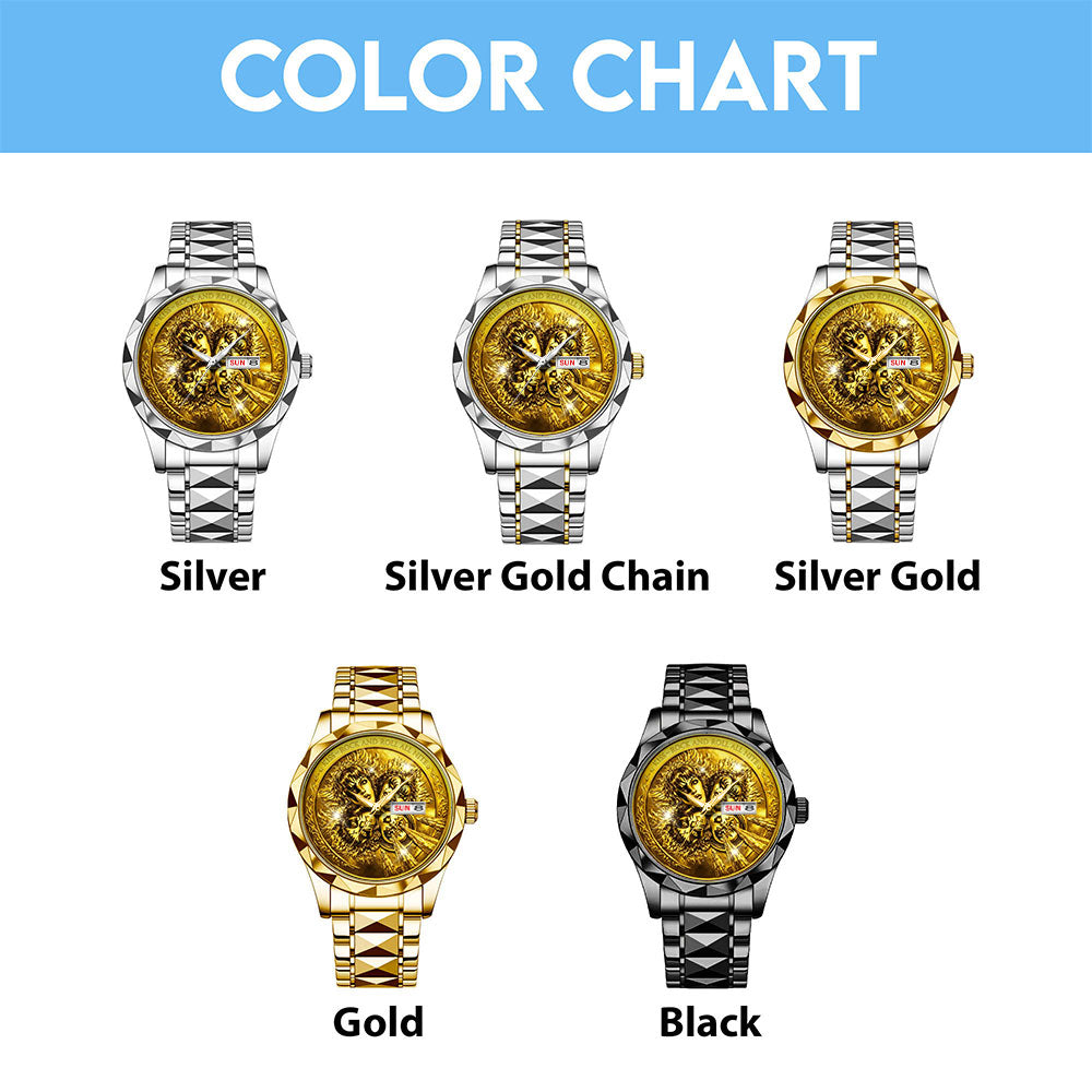 KISS Alloy Luxury Quartz Watch - MAITM14690