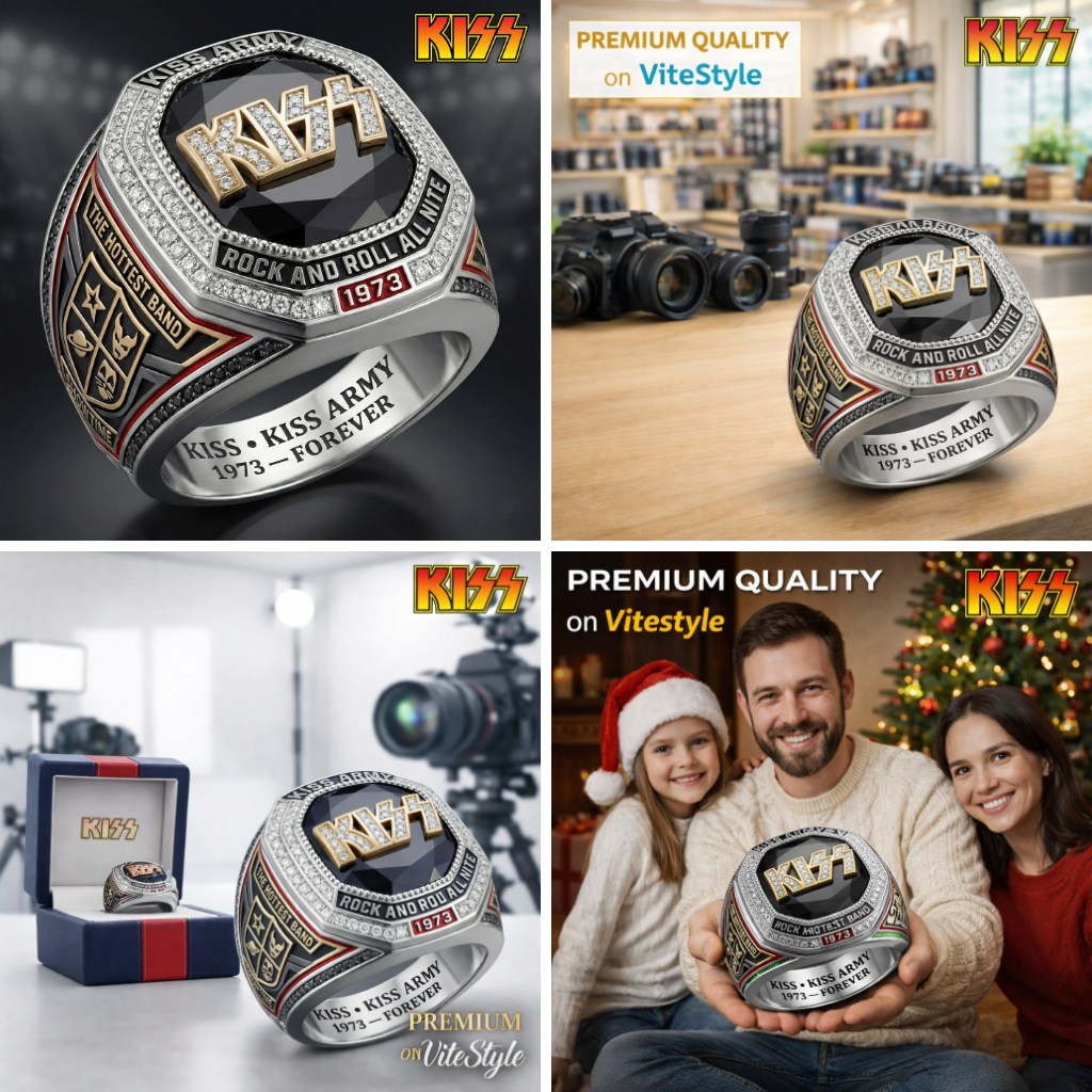 NEW Kiss Band Ring