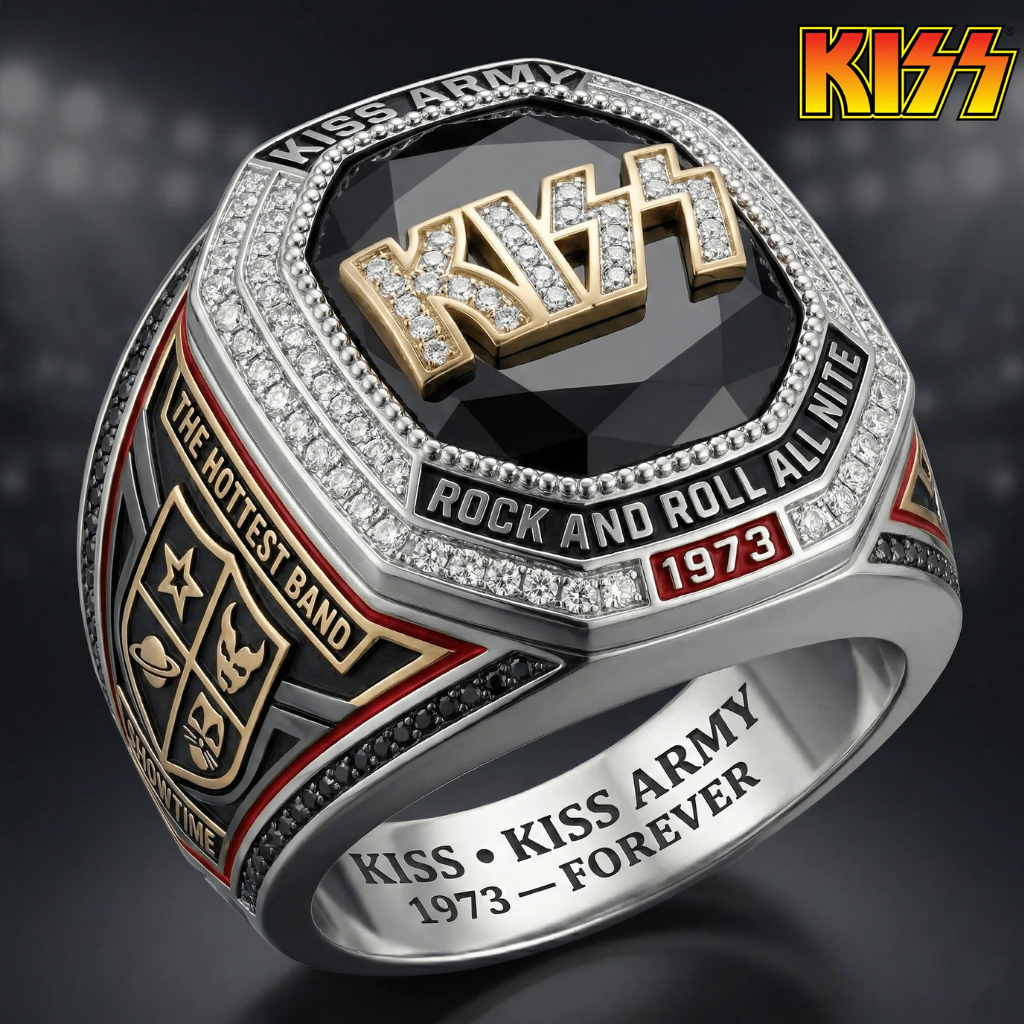 NEW Kiss Band Ring