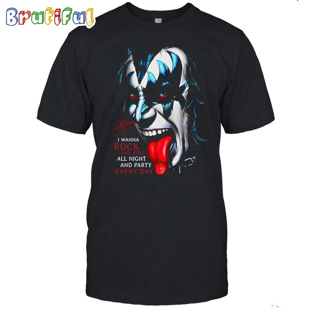 Kiss Band Rock N Roll T Shirt