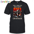 Kiss Band Yes I Am Old But I Saw On Stage T Shirt