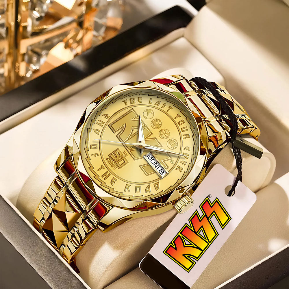 KISS Alloy Luxury Quartz Watch - TANTN 13796
