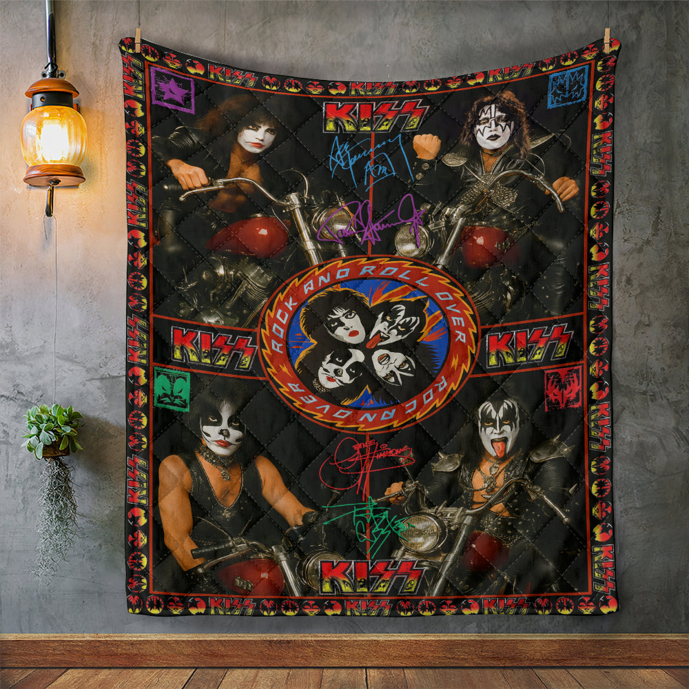 KISS Quilt Blanket - GNE NEW230