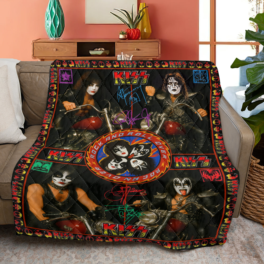 KISS Quilt Blanket - GNE NEW230