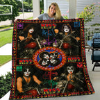 KISS Quilt Blanket - GNE NEW230