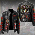 KISS Motorcycle Leather Jacket – TMTHU2289
