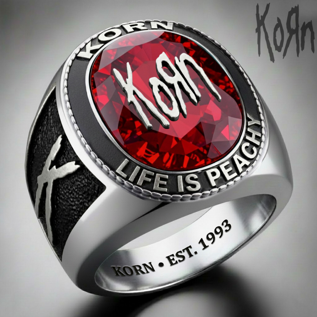 Korn Life Is Peachy Ring