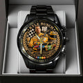 Kyle Busch Black Stainless Steel Watch - TANTN23160