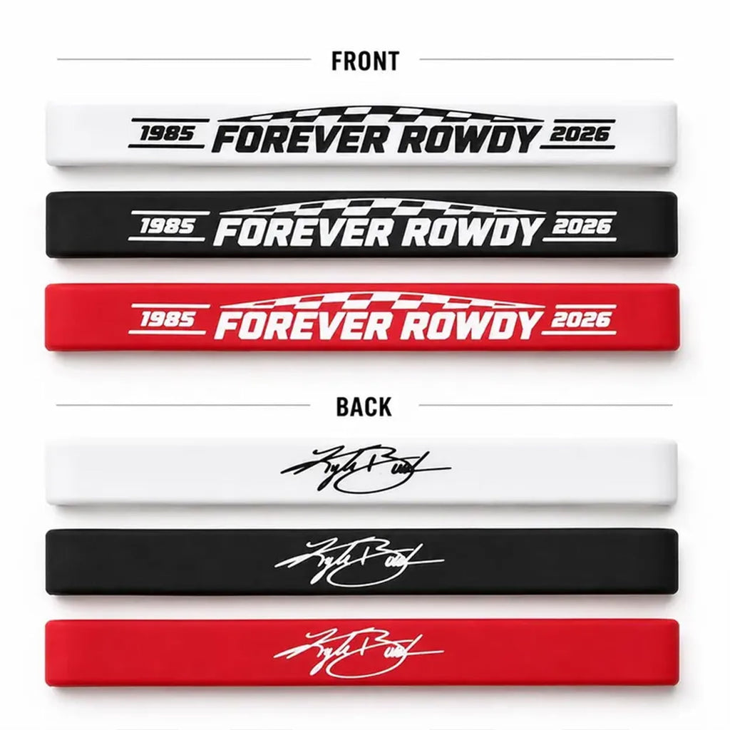 Kyle Busch Forever Rowdy Memorial Bracelet