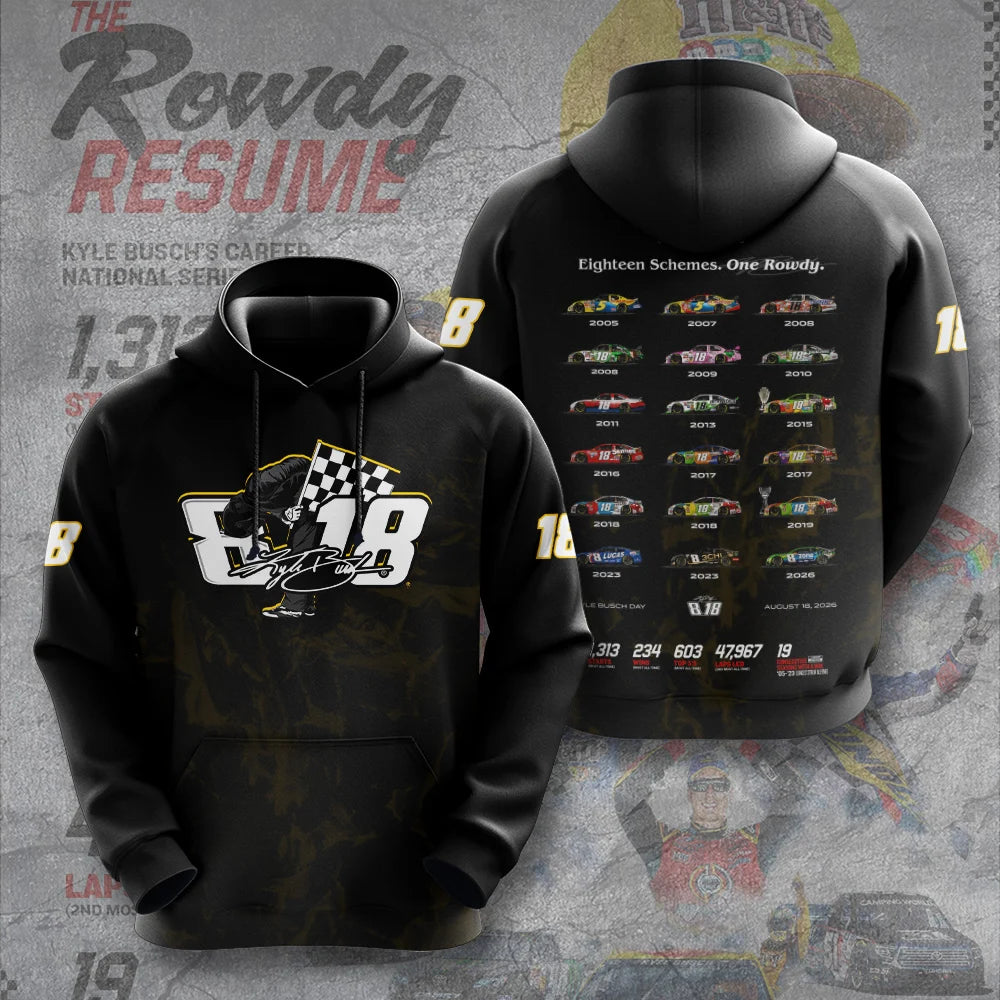 Kyle Busch 3D Apparel – GNE8252
