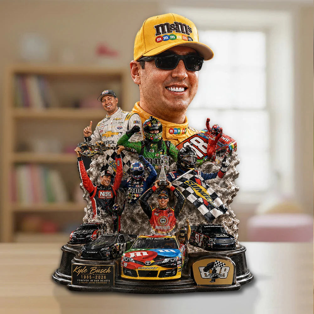 Kyle Busch Custom Shape Acrylic Plaque – GNE8215