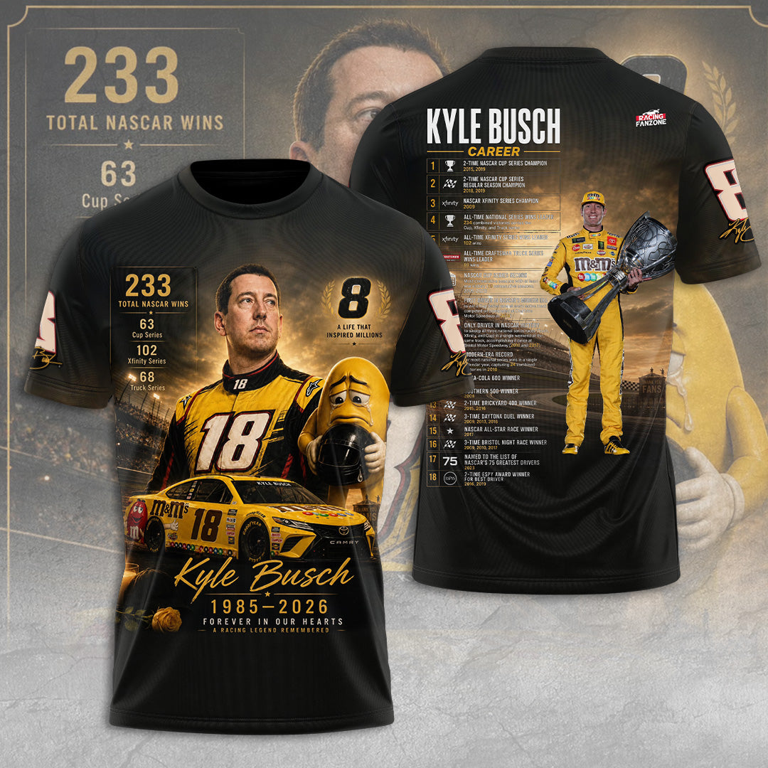 Kyle Busch 3D Apparel – TANTN23146