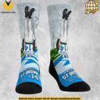 Detroit Lions Amon-Ra St. Brown Headstand Socks