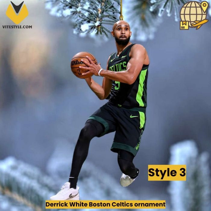 Derrick White Boston Celtics ornament
