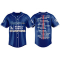LA Dodgers 2025 World Series Champions Baseball Jersey