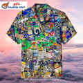 LA Rams Floral And Leaves Pattern Summer Shirt