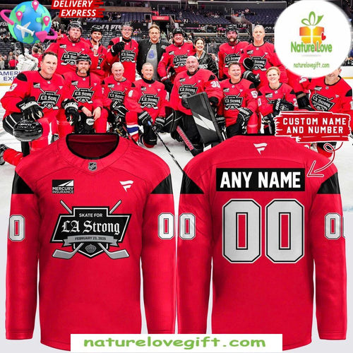 Los Angeles Kings LA Strong Red Limited Jersey