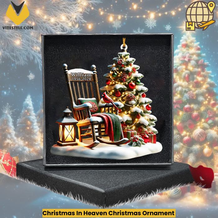 Christmas In Heaven Christmas Ornament