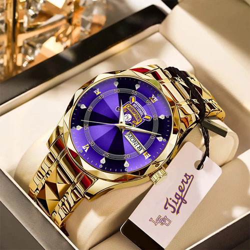 LSU Tigers Baseball Alloy Luxury Quartz Watch - GNE 3831