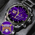 LSU Tigers Baseball 2025 National Champions x Rolex Black Stainless Steel Watch - MAITM 12012