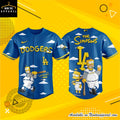 La Dodgers The Simpsons Baseball Jersey