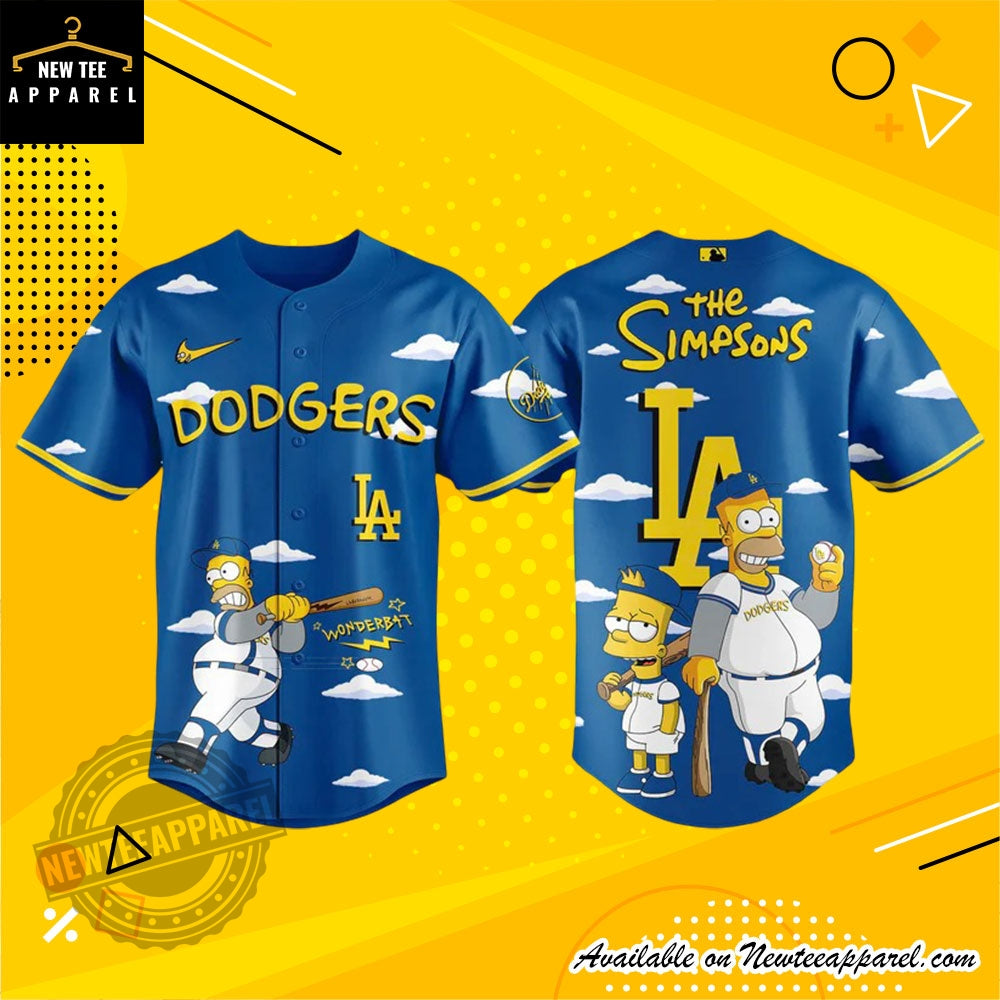La Dodgers The Simpsons Baseball Jersey