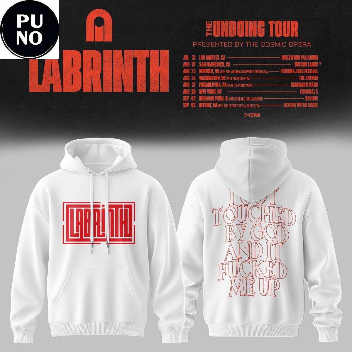 Labrinth The Undoing Tour 2026 The Feels Hoodie