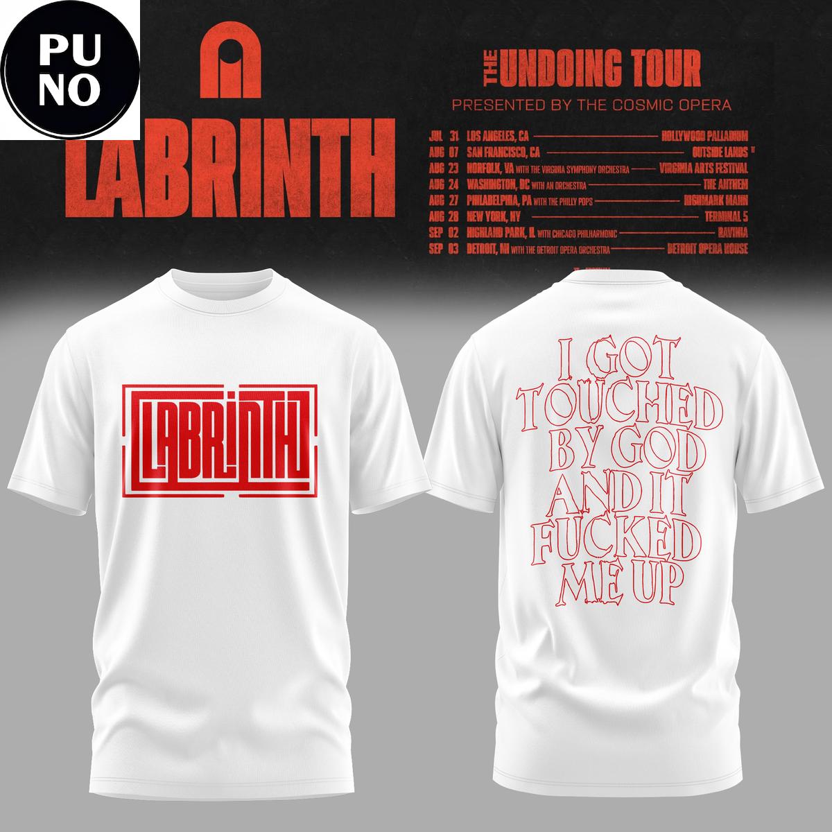 Labrinth The Undoing Tour 2026 The Feels Hoodie