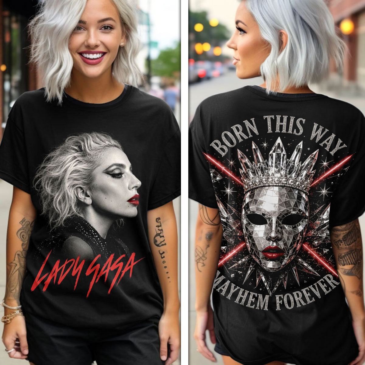 Lady Gaga 3D Apparel – TANTN24693