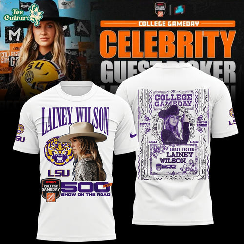 Lainey Wilson College GameDay 2026 Limited Edition T-Shirt Version 2