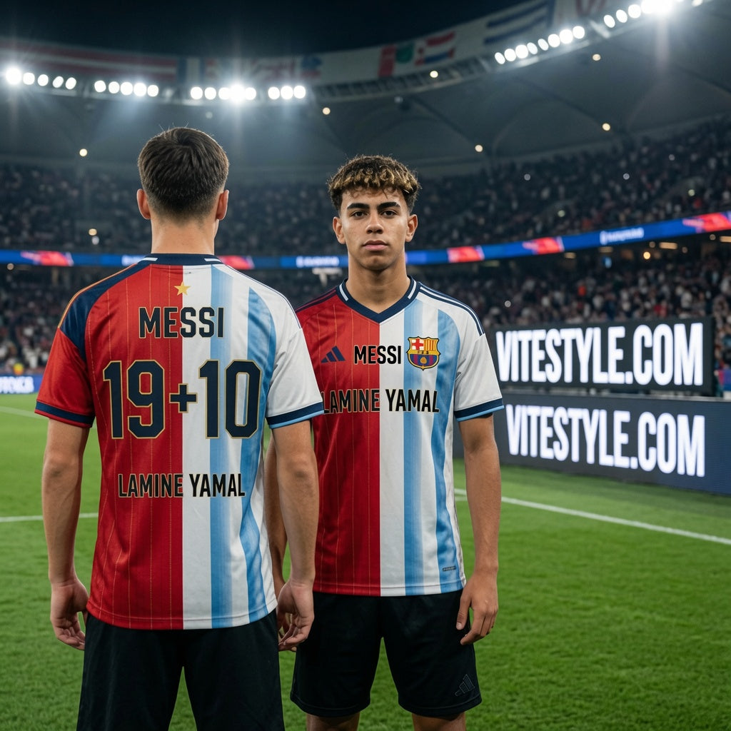 Lamine Yamal Messi Soccer Jersey
