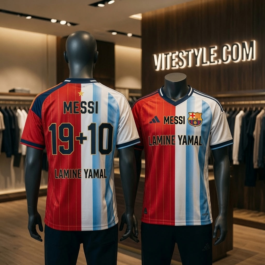 Lamine Yamal Messi Soccer Jersey