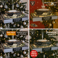Las Vegas Raiders 65th Anniversary Stadium Ornament