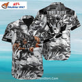 Las Vegas Raiders Aloha Shirt Bold Foliage and Player