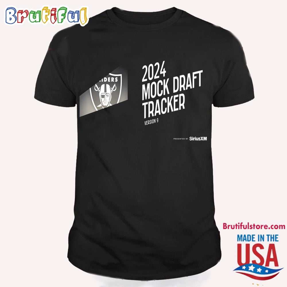 Las Vegas Raiders2024 Mock Draft Tracker T Shirt